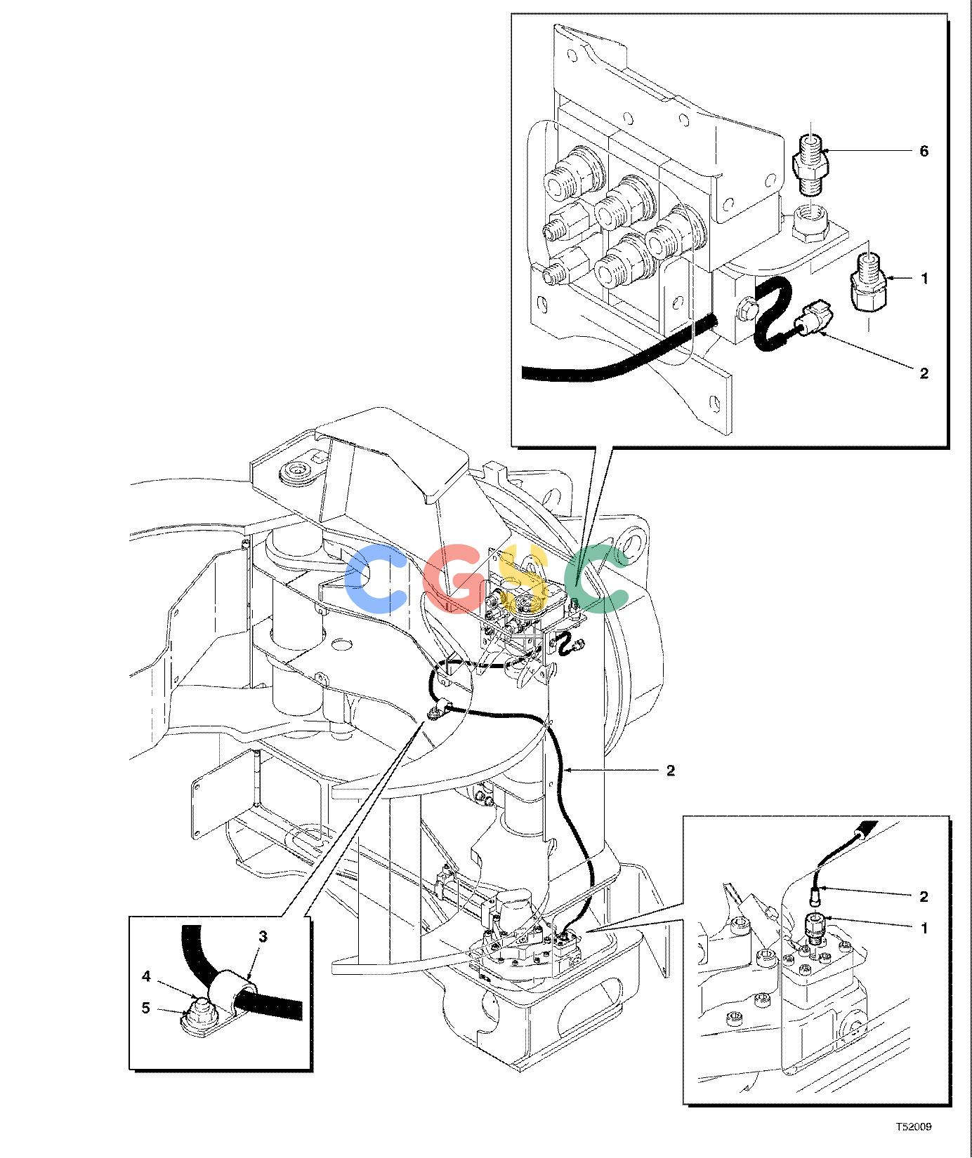 约翰迪尔零件查询790 - ATTACHMENTS ELECTRICAL SYSTEM SAW ( 10BD1000 - 10BD1006) 3210-112/10 [3210-112/10]EPC John Deere online