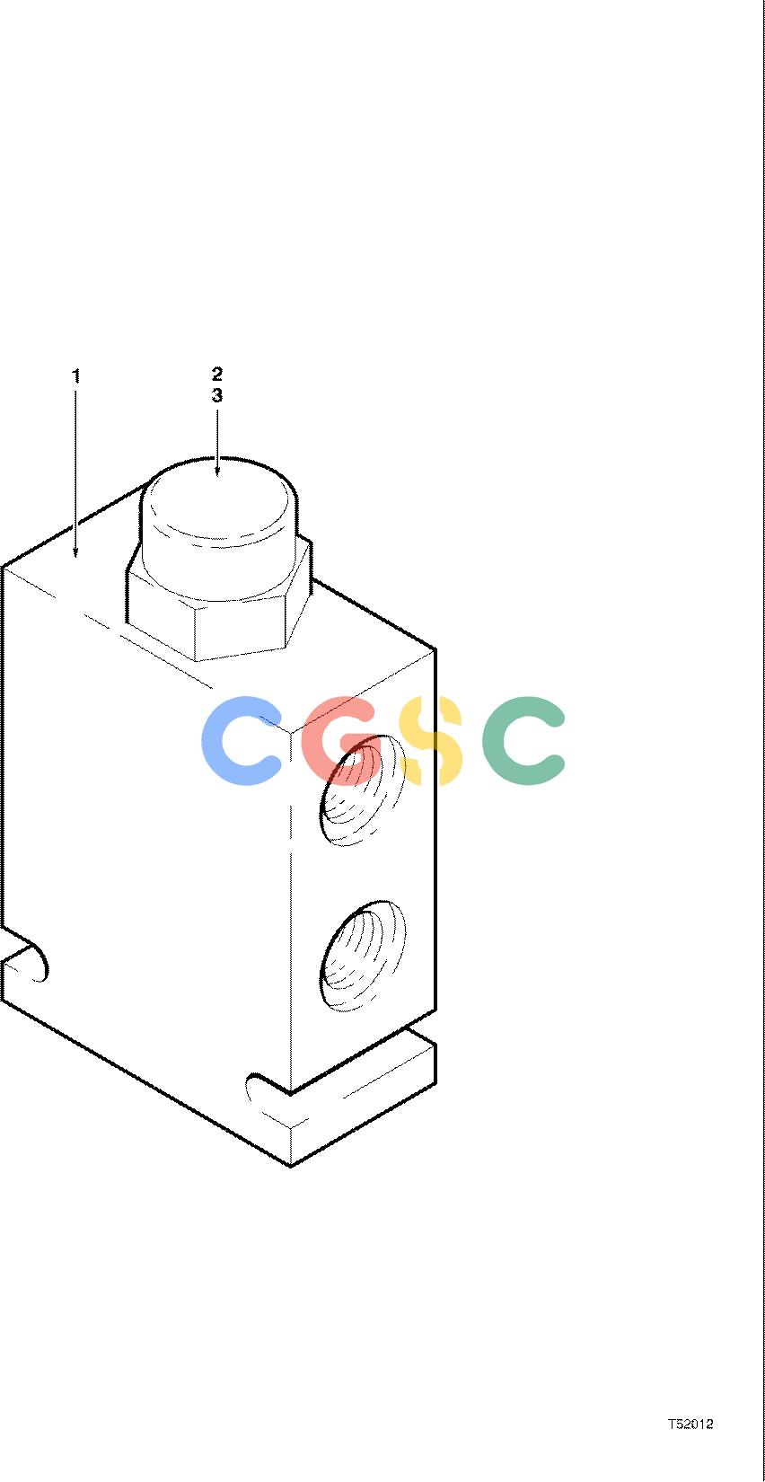 约翰迪尔零件查询790 - ATTACHMENTS VALVE DIVERTER ( 10BD1000 - ) 2482-037/10 [2482-037/10]EPC John Deere online