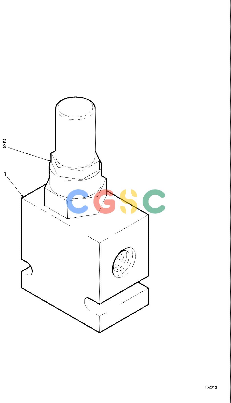 约翰迪尔零件查询790 - ATTACHMENTS VALVE FLOW CONTROL ( 10BD1000 - ) 2482-036/10 [2482-036/10]EPC John Deere online