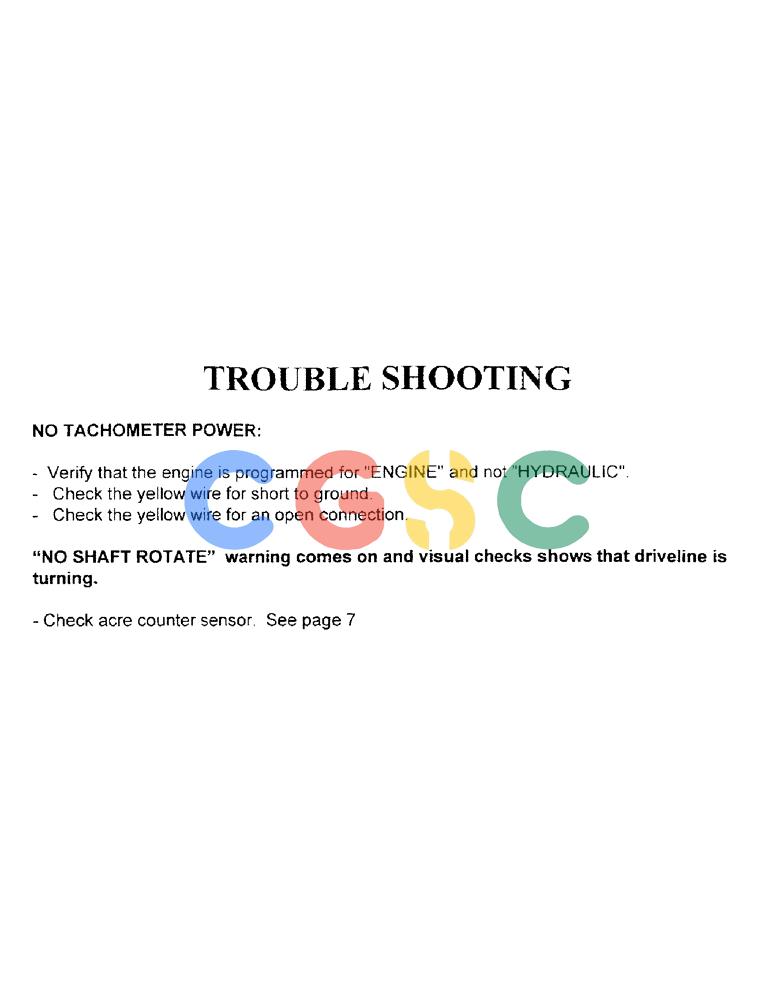 凯斯零件查询(3503) - CONCORD AIR SYSTEM (1/96-12/00) (C30) - TROUBLE SHOOTING Case Agriculture