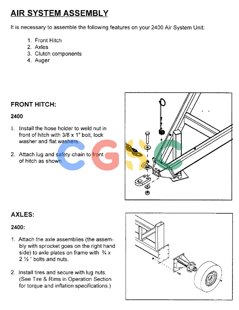 凯斯零件查询(2400) - CONCORD AIR SYSTEM (1/96-12/99) (A02) - AIR SYSTEM ASSEMBLY Case Agriculture