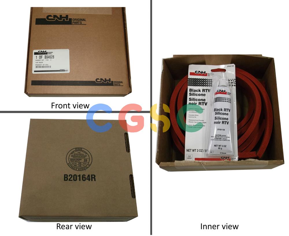 凯斯零件查询(3503) - CONCORD AIR SYSTEM (1/96-12/00) (F12.1) - KIT TOP DOOR GASKET Case Agriculture