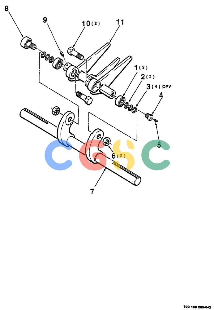凯斯零件查询(8555) - CASE IH RECTANGULAR BALER (1/90-12/99) (05-06) - STUFFER ASSEMBLY Case Agriculture