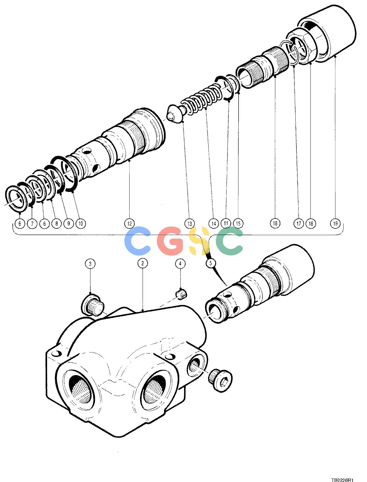 约翰迪尔零件查询C1187 - ATTACHMENTS VALVE RELIEF NO WRIST 20`` HEAD ( 63585 - ) 2482-022/10 [2482-022/10]EPC John Deere online