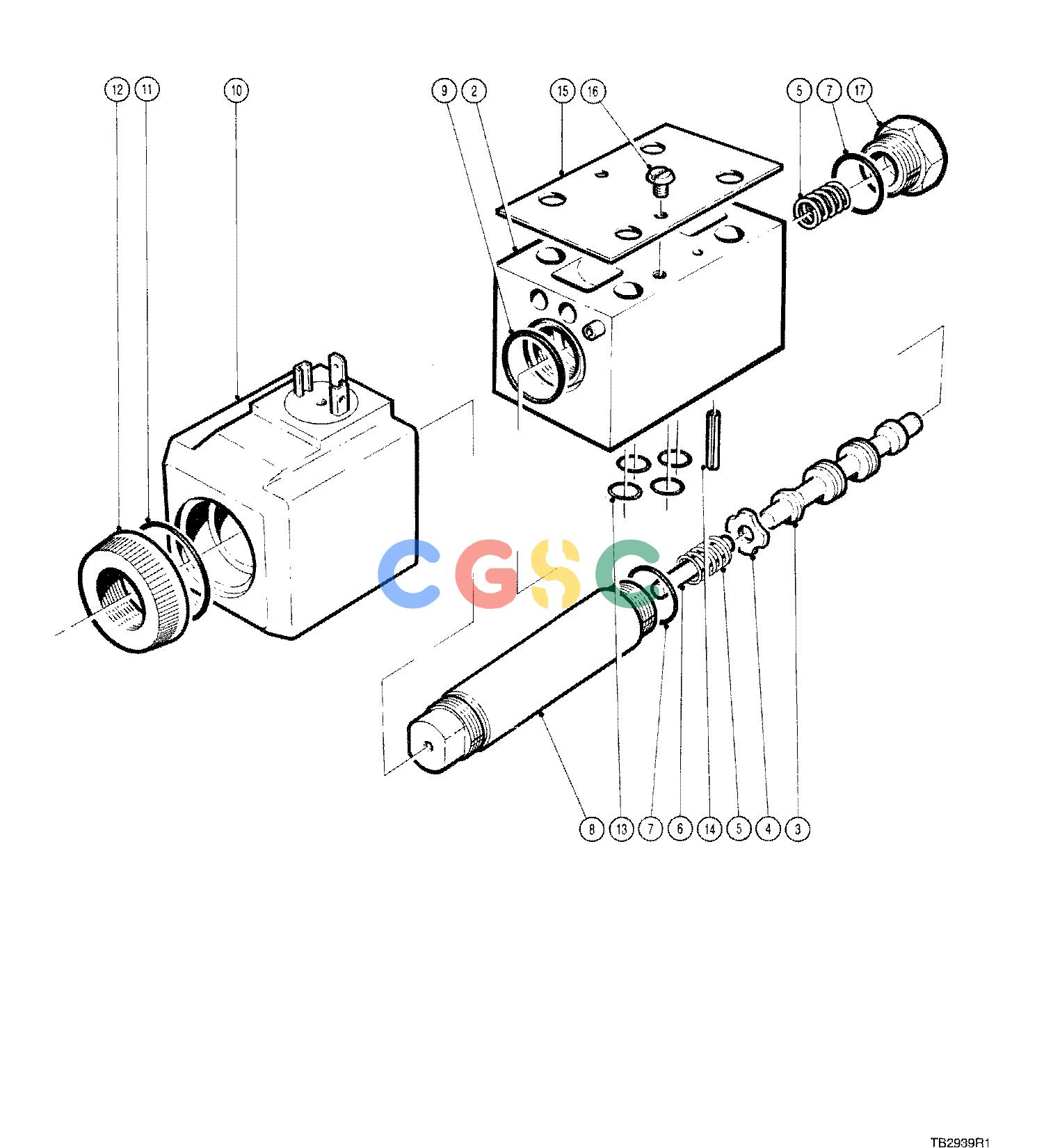 约翰迪尔零件查询T2500F - ATTACHMENTS VALVE SOLENOID SINGLE 762B ( O012 - ) 2458-016/10 [2458-016/10]EPC John Deere online