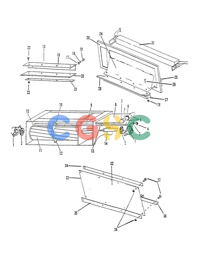 凯斯零件查询(2501) - CONCORD AIR SYSTEM (1/95-11/01) (20) - PRODUCT METER, RIGHT Case Agriculture