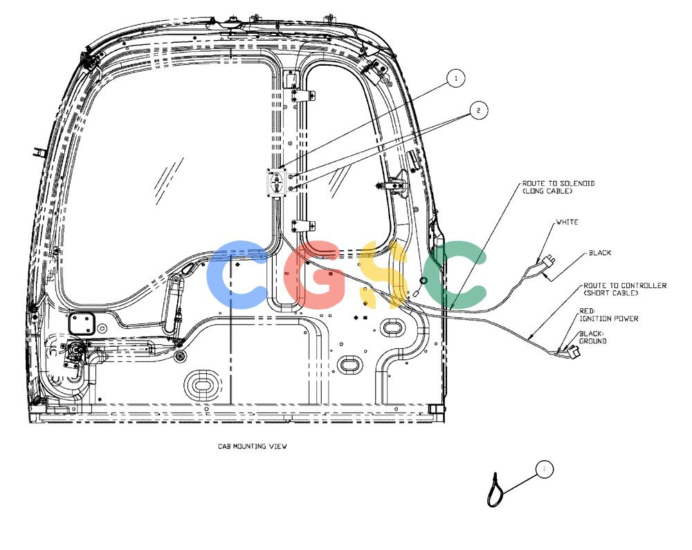 神钢零件查询(SK170-8) - ACERA MARK III EXCAVATOR - TIER 3 (NA) ASN YM04-U1601 - (5/07-12/12) (03-11[01]) - CONTROL BOX ASSY JRB Kobelco