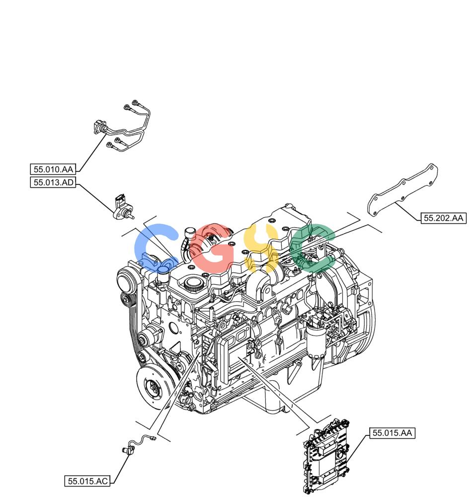 神钢零件查询(F4HFE613S B004) - ENGINE 5801751515 47538798 821F T4B LECCE (8/13-) (55.000.00) - SECTION INDEX - ELECTRICAL SYSTEM Kobelco