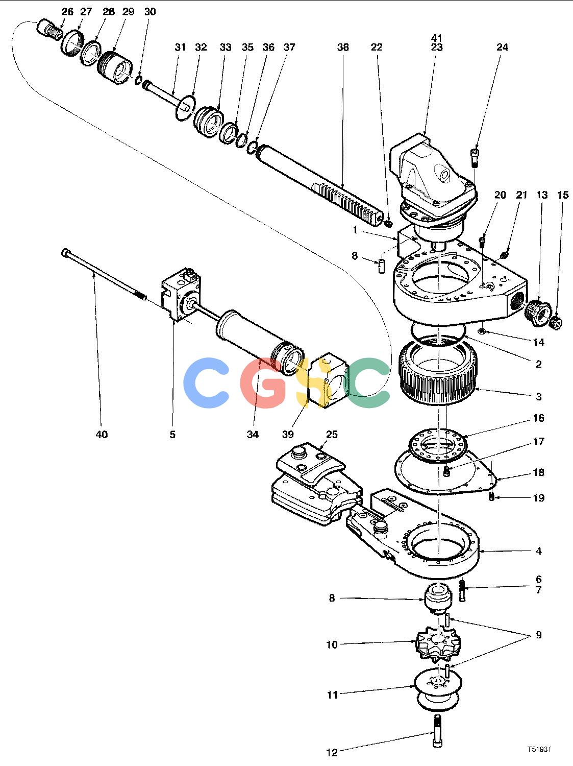 约翰迪尔零件查询790 - ATTACHMENTS SAW ASSEMBLY SAW ( 10BD1007 - ) 4537-011/10 [4537-011/10]EPC John Deere online