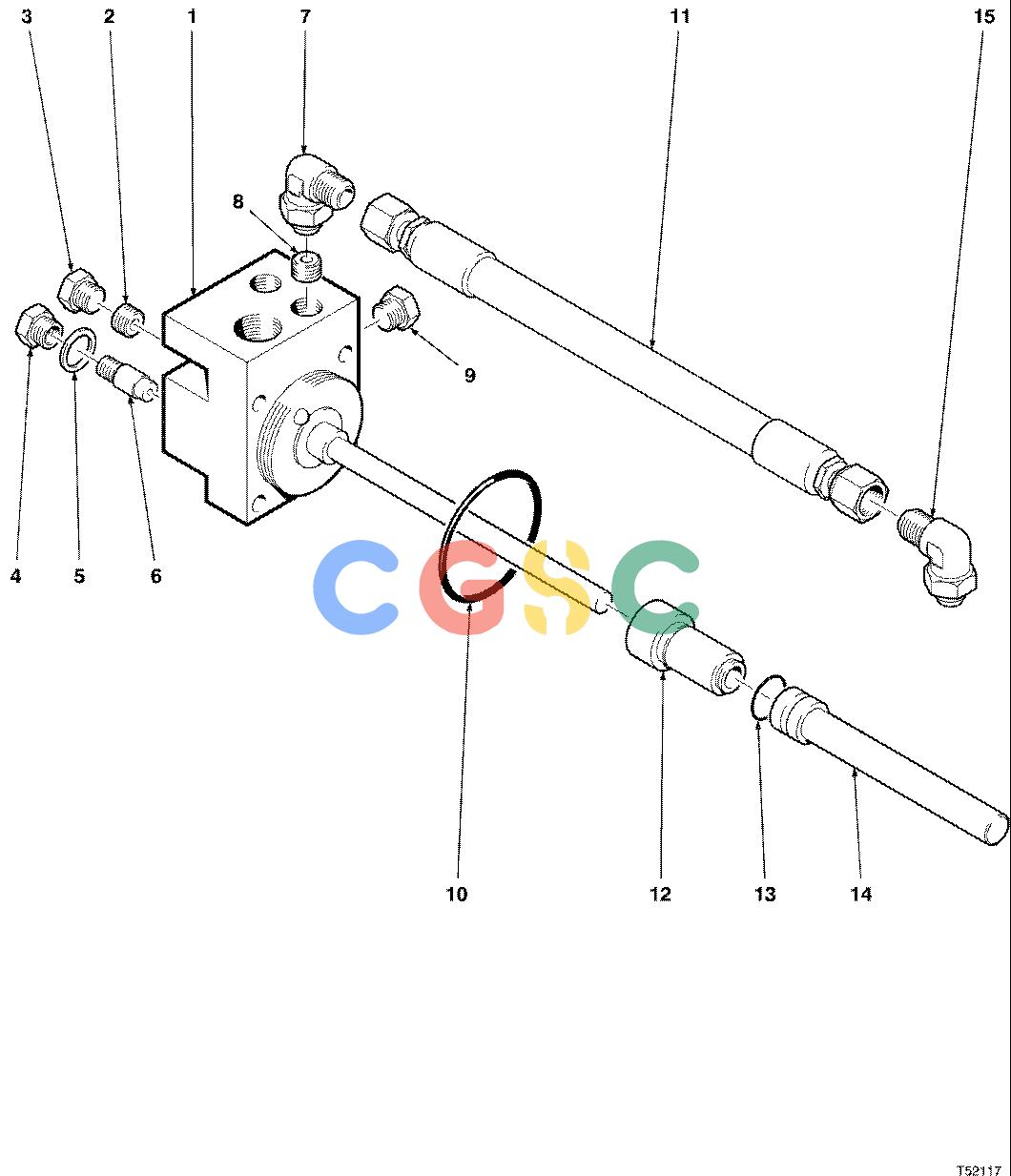 约翰迪尔零件查询790 - ATTACHMENTS SAW LUBRICATION SYSTEM ( 10BD1000 - ) 4537-014/10 [4537-014/10]EPC John Deere online