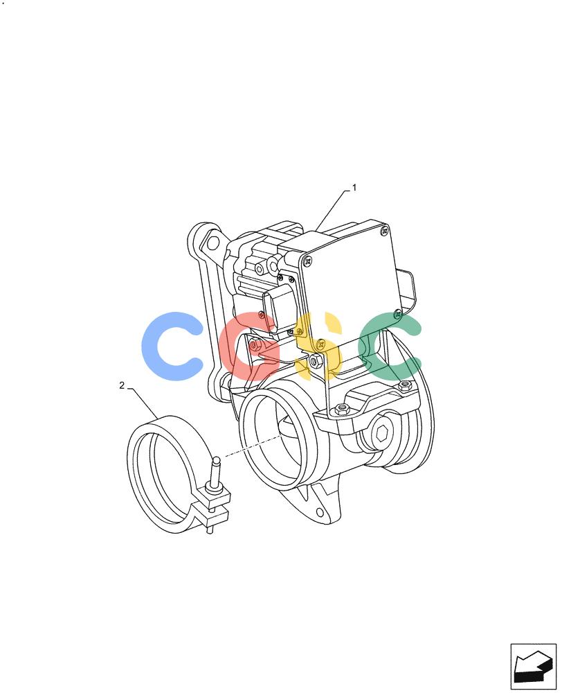 神钢零件查询(F4HFE6131 B003) - ENGINE 5801858658 IPU 280B TIER4 B (1/16-) (10.254.AZ[01]) - EXHAUST BRACKET AND CONTROLS Kobelco