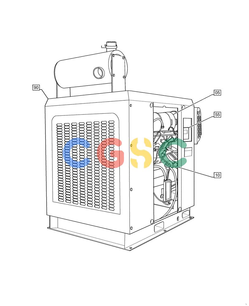 神钢零件查询(F4HFE6131 B003) - ENGINE 5801858658 IPU 280B TIER4 B (1/16-) (00.000.00) - PICTORIAL INDEX - MAIN SECTIONS Kobelco
