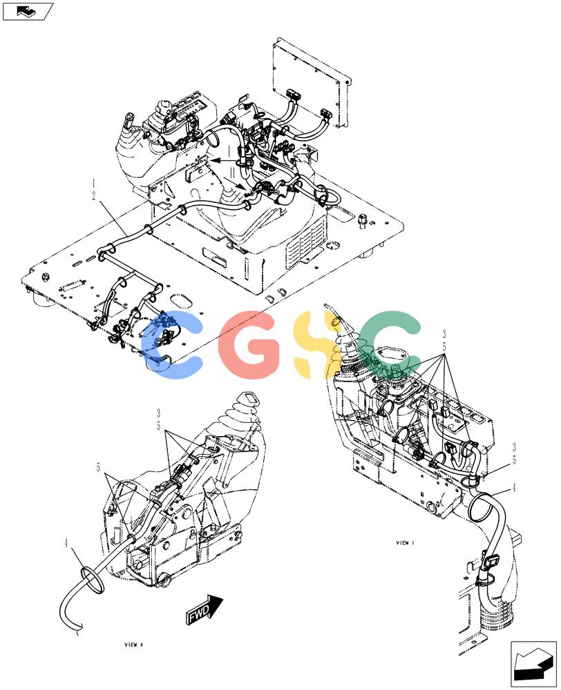 神钢零件查询(ED150-2) - BLADE RUNNER EXCAVATOR/DOZER ASN LH01-01001 (1/09-12/12) (01-086[01]) - HARNESS ASSEMBLY, UPPER (NIBBLER & BREAKER) Kobelco