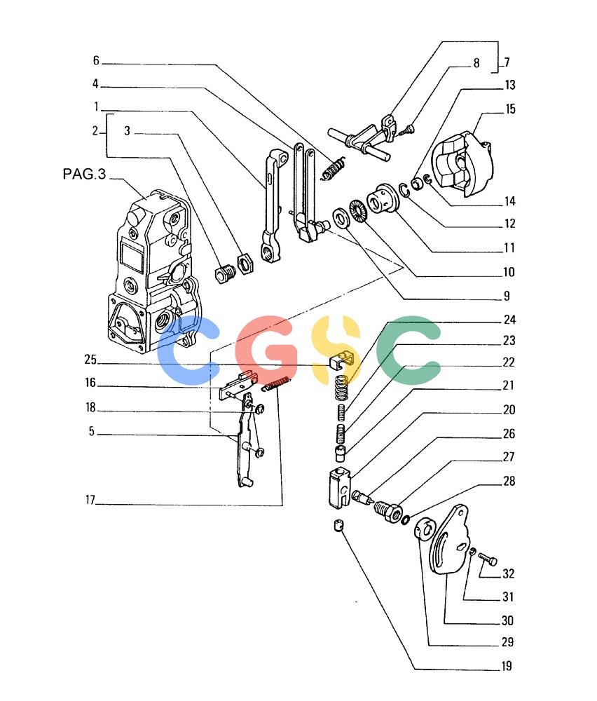 纽荷兰零件查询(FL175) - CRAWLER LOADER (N.A. VERSION) (6/92-) (0.140[04]) - INJECTION EQUIPMENT - REGULATOR COPONENTS New Holland Constructuion