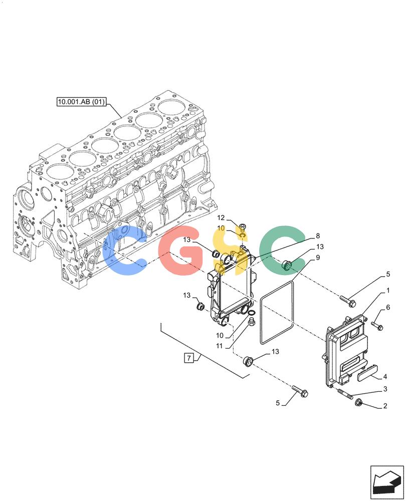 神钢零件查询(F4HFE613K B002) - ENGINE 5801731932 - 47519634 (2/14-) (55.015.AA) - CONTROL UNIT, ENGINE Kobelco
