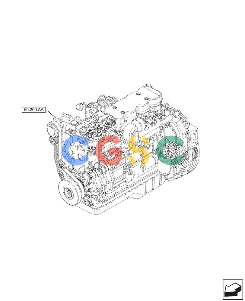 神钢零件查询(F4HFE613F B004) - ENGINE - 5801743984 - 47524029 (7/14-) (00.000.50) - PICTORIAL INDEX - CAB CLIMATE CONTROL Kobelco