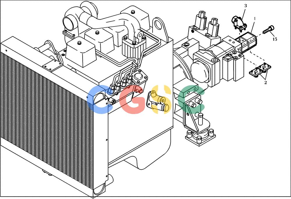 纽荷兰零件查询(EC130) - CRAWLER EXCAVATOR (4/99-) (22.050[001]) - GEAR PUMP INSTALL.MATERIAL (S/N 11701-UP) New Holland Constructuion