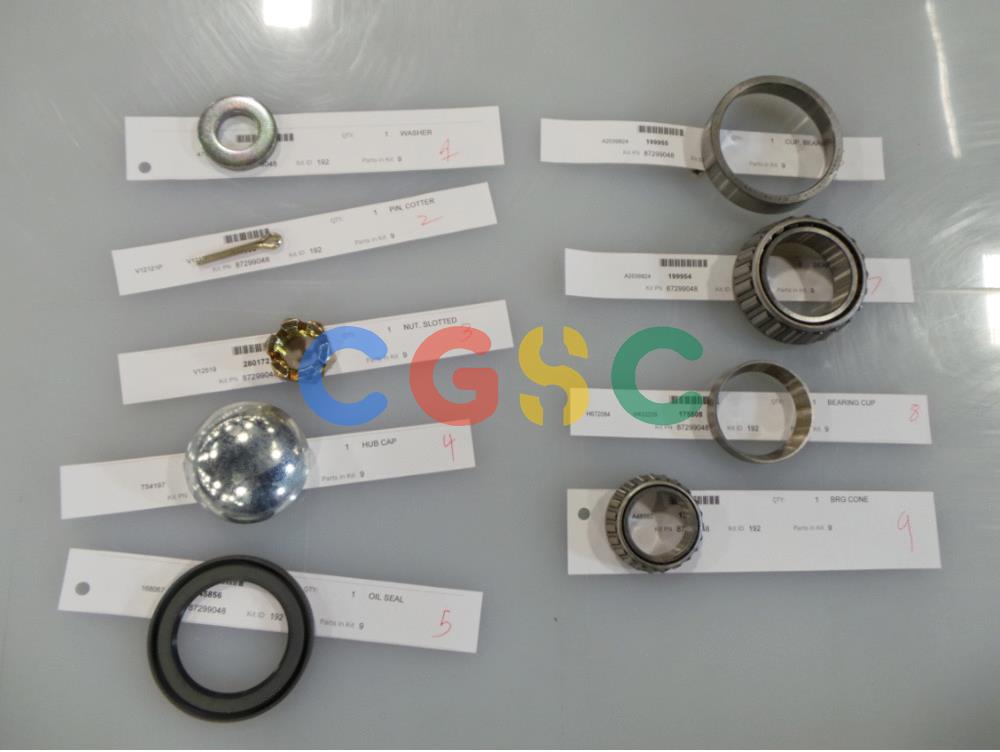 凯斯零件查询(RB444) - CASE IH ROUND BALER (7/07-1/14) (19.03[03]) - KIT WHEEL BEARINGS Case Agriculture