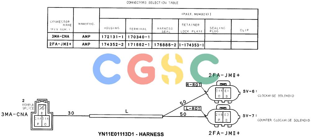 神钢零件查询(SK160LC-6E) - DYNAMIC ACERA EXCAVATOR 08/2004 ASN YM03U0523 (8/04-12/07) (01-066[05]) - HARNESS ASSY HAND CONTROL, N&B Kobelco