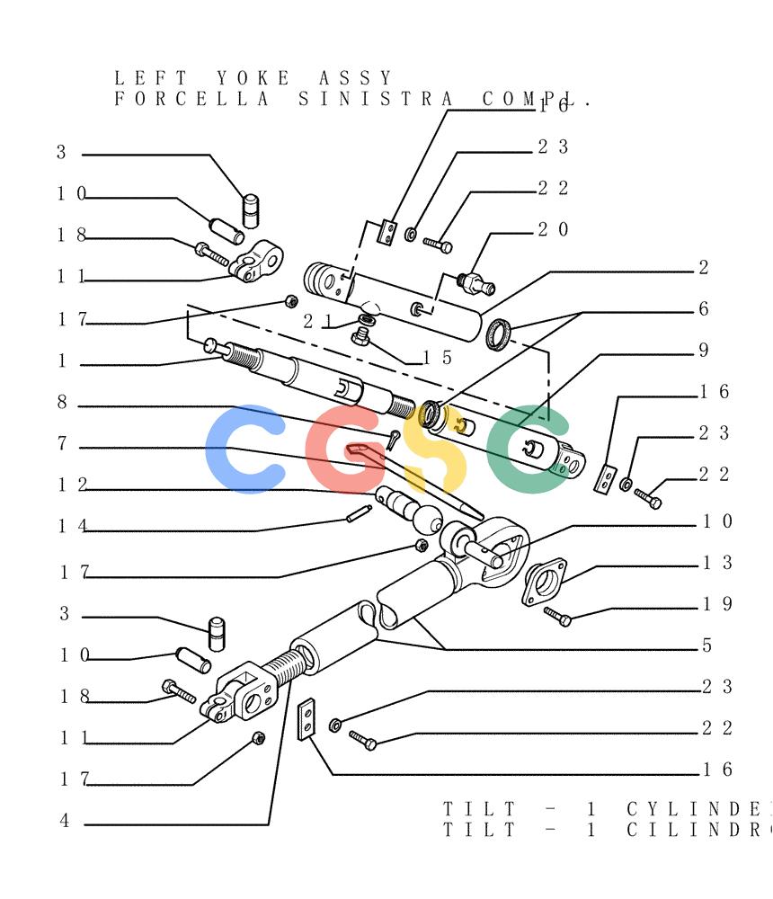 纽荷兰零件查询(DC180PS) - CRAWLER DOZER (11/00-) (9.481[02]) - HYDRAULIC TILT - ANGLEDOZER (HA) - VERSION (01-02) - OPTIONAL CODE 76054830 New Holland Constructuion
