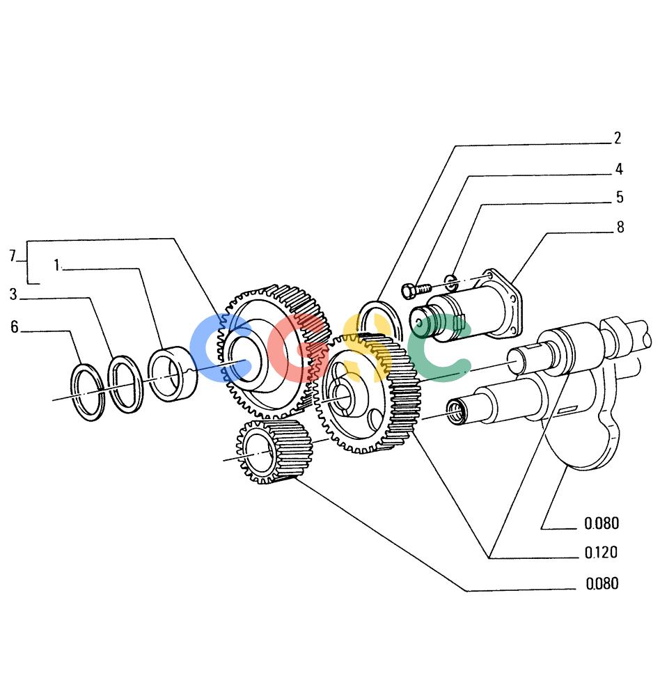 纽荷兰零件查询(FD175) - CRAWLER DOZER (N.A. VERSION)(S/N 061640 & AFTER) (1/93-) (0.100[01]) - TIMING CONTROL New Holland Constructuion