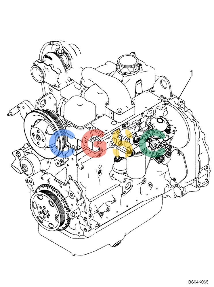 纽荷兰零件查询(DC85) - CRAWLER DOZER (8/04-) (02-09) - ENGINE New Holland Constructuion