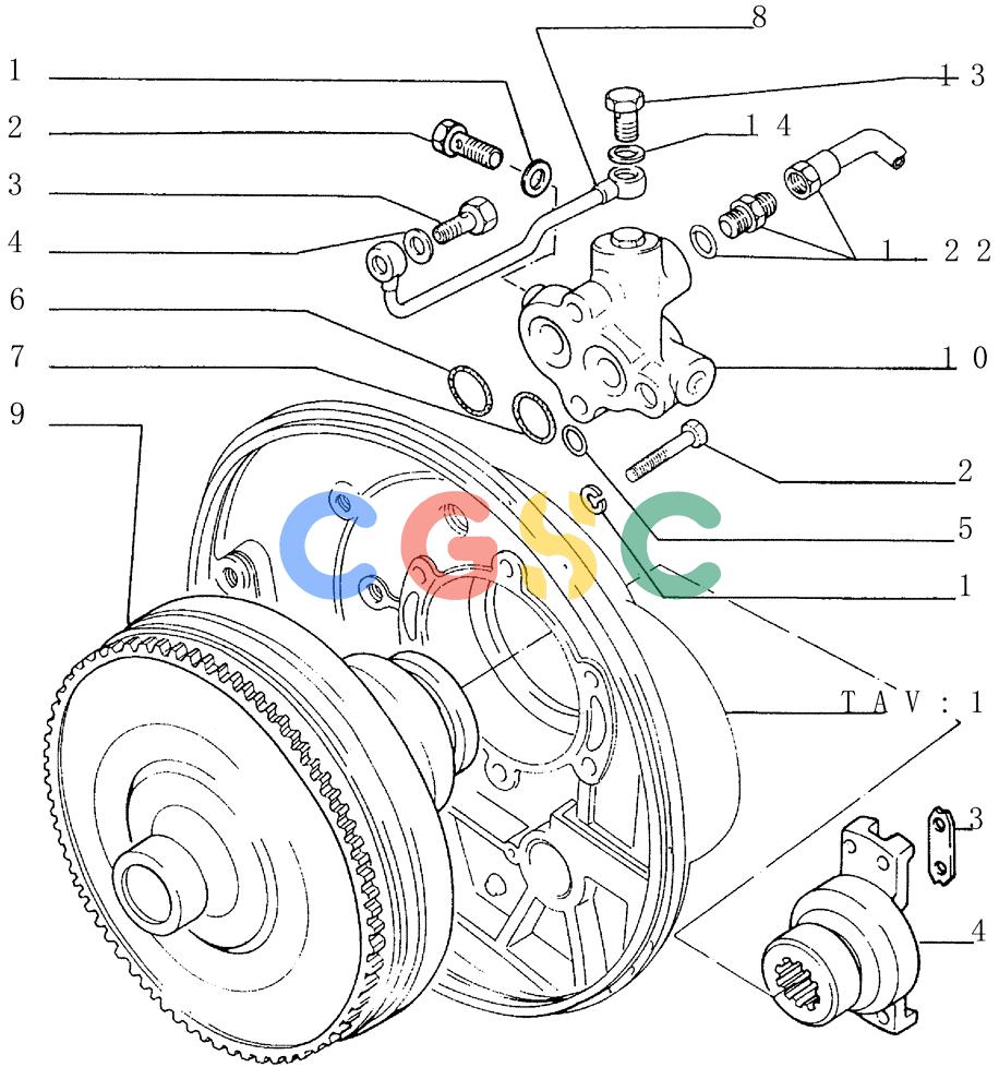 纽荷兰零件查询(FD145) - CRAWLER DOZER (N.A. VERSION) (10/98-) (1.200[02]) - UNIT TORQUE CONVERTER New Holland Constructuion