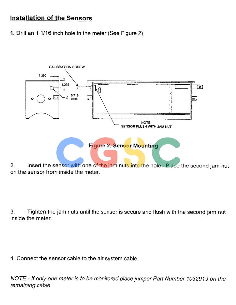 凯斯零件查询(1100) - CONCORD AIR SYSTEM (10/97-12/00) (C17) - INSTALLATION OF THE SENSORS Case Agriculture
