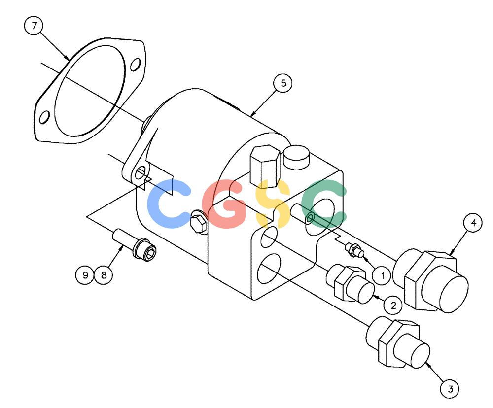 凯斯零件查询(FLX3300B) - FLOATER - 2002 (9/02-10/03) (06-007) - HYDRAULIC PUMP GROUP Case Agriculture