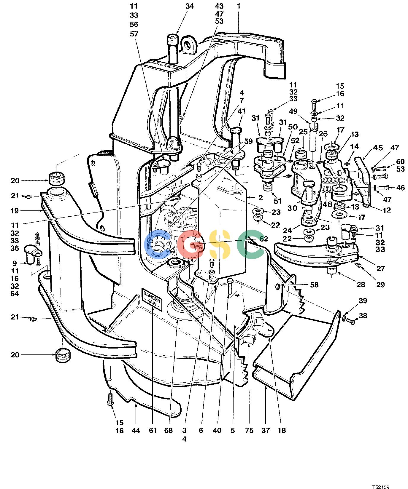 约翰迪尔零件查询D536 - ATTACHMENTS FELLING HEAD FR4000 ( 10BC1327 - ) 4534-081/10 [4534-081/10]EPC John Deere online