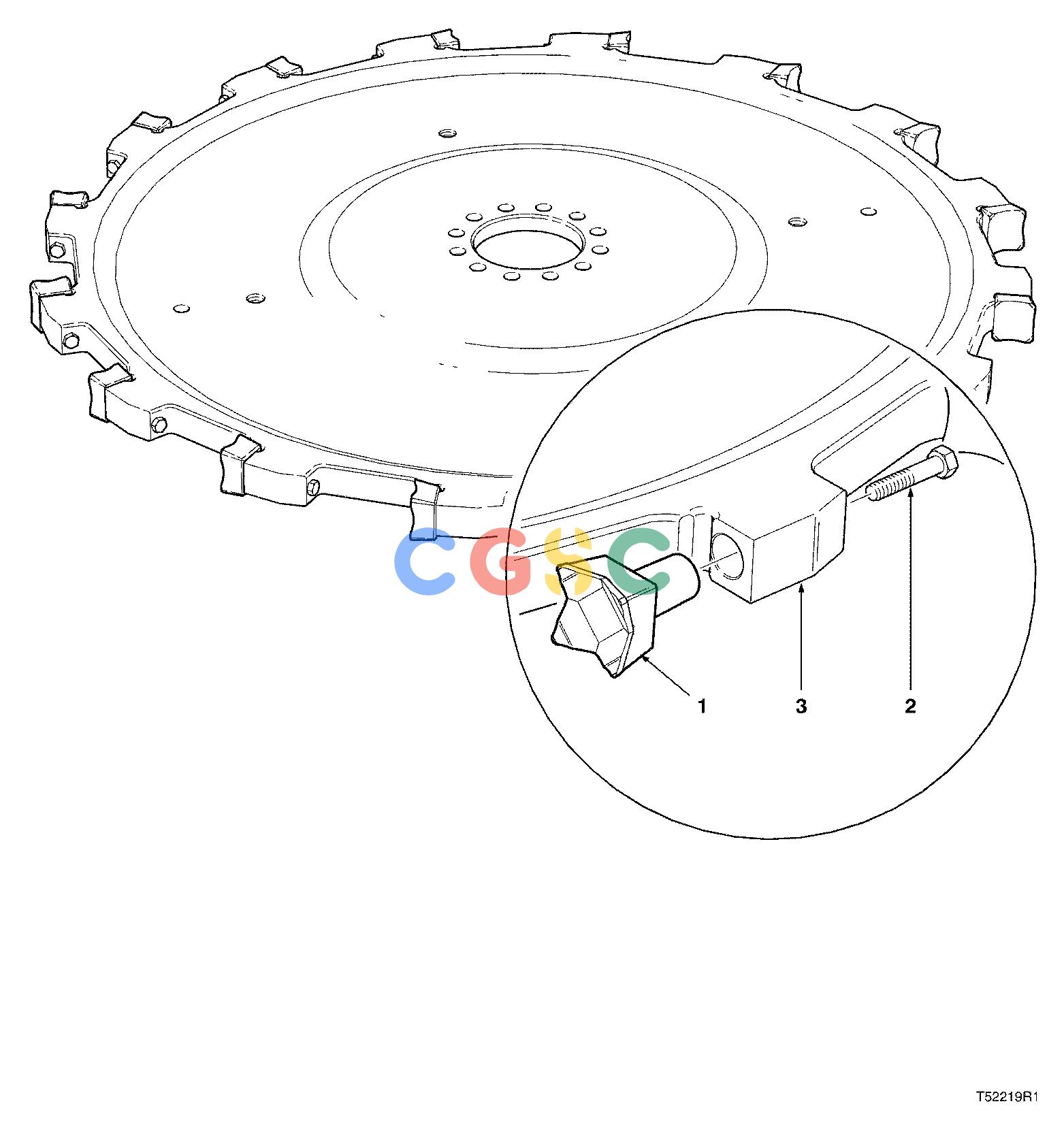 约翰迪尔零件查询D566 - ATTACHMENTS DISC BLADE SERIES 4000NK CARBIDE ( 10BC1532 - ) 4544-089/10 [4544-089/10]EPC John Deere online