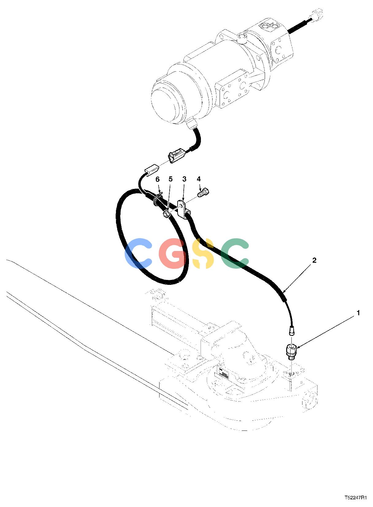 约翰迪尔零件查询790 - ATTACHMENTS ELECTRICAL SYSTEM SAW ( 10BD1007 - ) 3210-117/10 [3210-117/10]EPC John Deere online