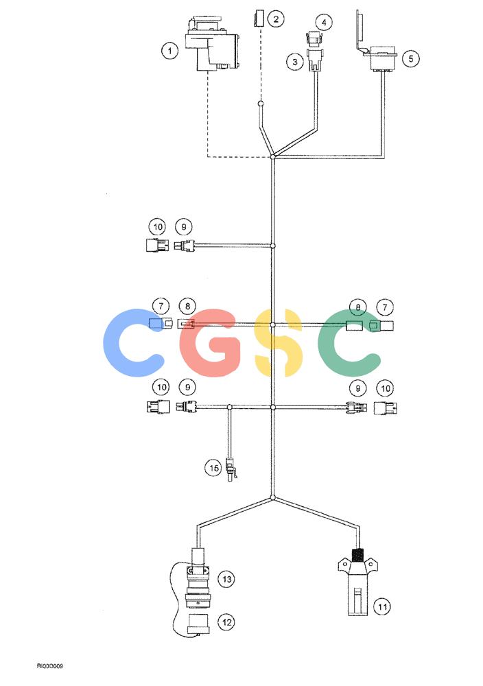 凯斯零件查询(AFS) - CONCORD AIR SYSTEMS (1/00-12/00) (02-56) - HARNESS, TILLAGE TOW BEHIND Case Agriculture