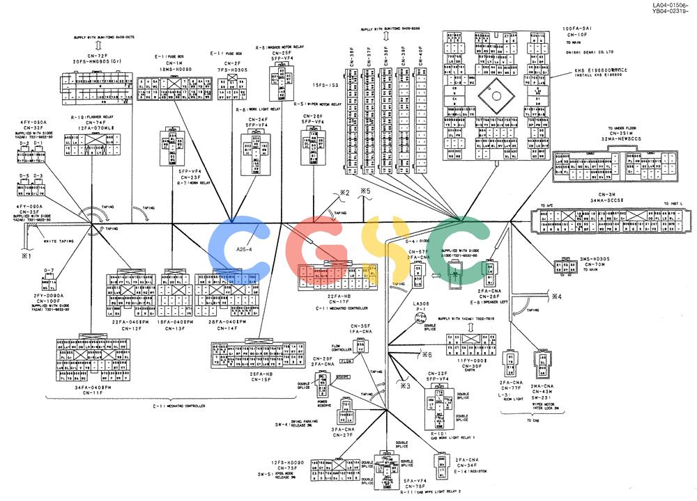纽荷兰零件查询(E200SRLC) - CRAWLER EXCAVATOR BTW LA04-01506 - LA04-01625 (01-049[03]) - CONTROLLER GROUP New Holland Constructuion