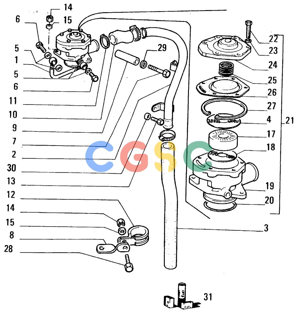 纽荷兰零件查询(FD14E) - CRAWLER DOZER (0.0045[001]) - BREATHER - ENGINE New Holland Constructuion