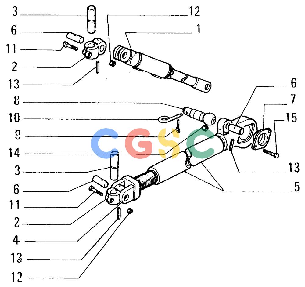 纽荷兰零件查询(FD14E) - CRAWLER DOZER (93.4811[004]) - HYDRAULIC TILT (HA)-STRUTS New Holland Constructuion