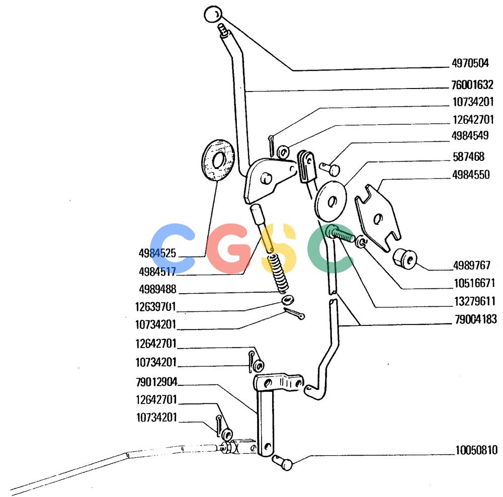 纽荷兰零件查询(FD20) - CRAWLER DOZER (A2.21[002]) - ACCELERATOR CONTROL LINKAGE New Holland Constructuion