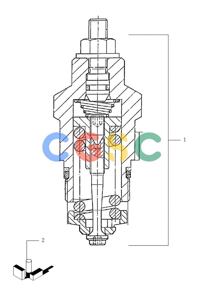 纽荷兰零件查询(FD80) - CRAWLER DOZER (1/98-) (2.325[04]) - HYDROSTATIC DRIVE POMPS New Holland Constructuion