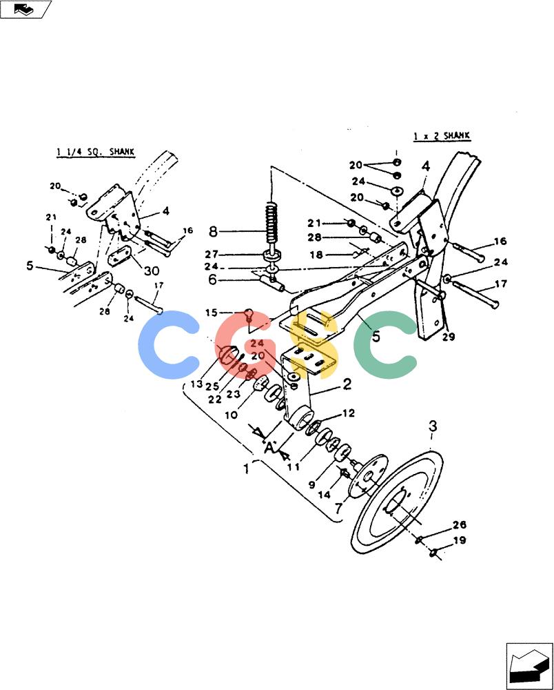 凯斯零件查询(3200) - TOOLBAR - DMI (1/80-12/90) (75.200.06) - UNI-SEALER PARTS LIST Case Agriculture