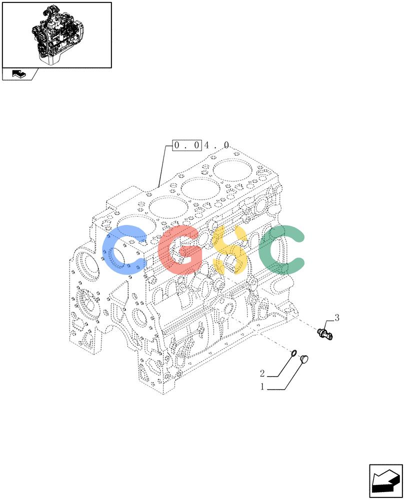 神钢零件查询(F4GE9484A J601) - ENGINE - 504103783 - 920019898 (1/13-) (0.27.2) - MOTOR SENSORS (504226142) Kobelco