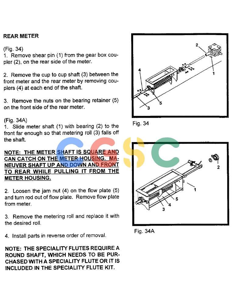 凯斯零件查询(2400) - CONCORD AIR SYSTEM (1/96-12/99) (B15) - CHANGING METER ROLLS, CONTINUED Case Agriculture