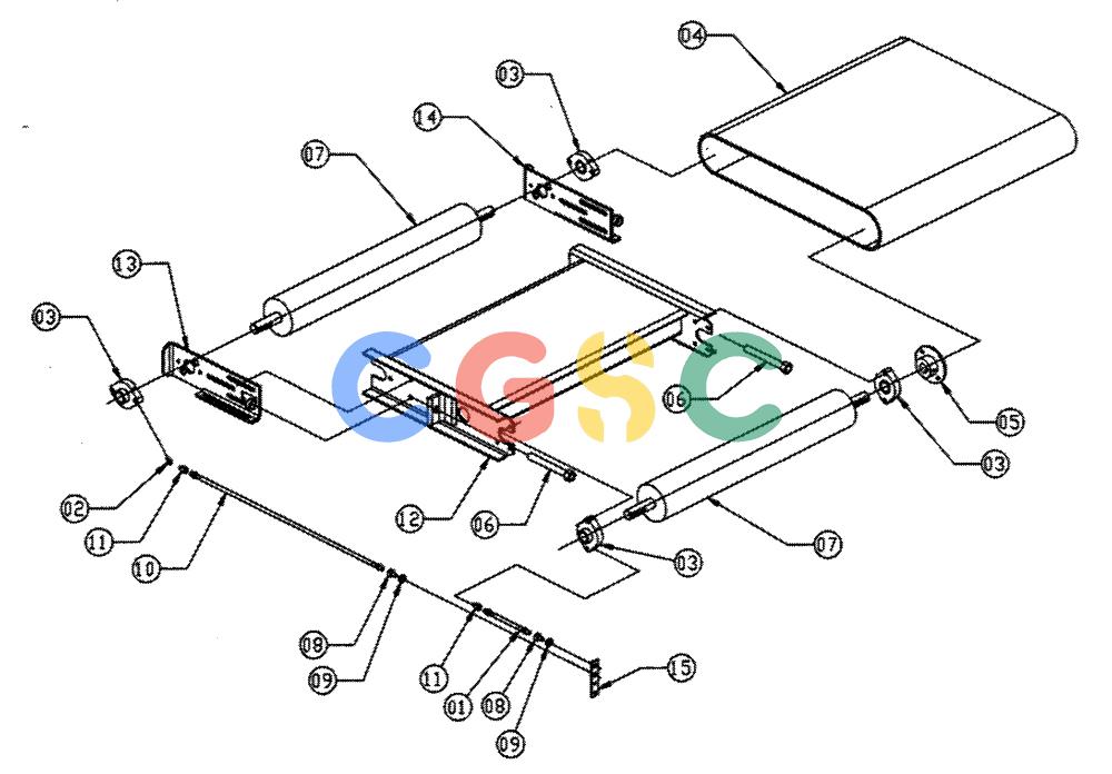 凯斯零件查询(FLEX-AIR) - APPLICATOR (1995-1997) (2/95-2/97) (01-002) - BELT CARTRIDGE ASSEMBLY Case Agriculture