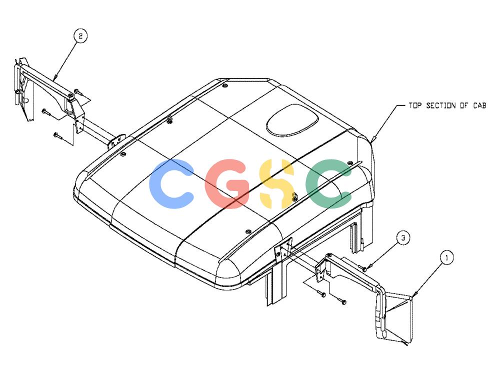 凯斯零件查询(FLX3330B) - FLOATER (12/99-9/02) (04-015) - MIRROR GROUP, EXTENDABLE Case Agriculture