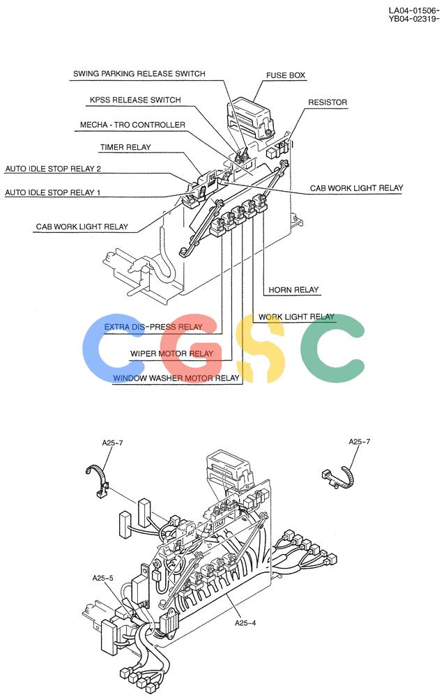 纽荷兰零件查询(E200SRLC) - CRAWLER EXCAVATOR BTW LA04-01506 - LA04-01625 (01-049[02]) - CONTROLLER GROUP New Holland Constructuion