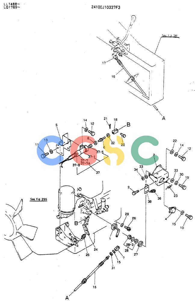 神钢零件查询(MD240BLC) - EXCAVATOR ASN LL1488 (1/80-12/06) (05-008) - CONTROL ASSY, ENGINE Kobelco