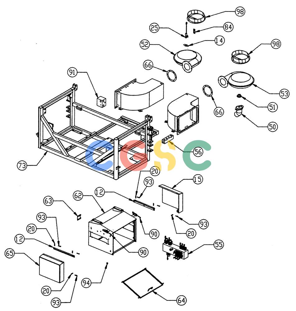 凯斯零件查询(FLEX-AIR) - APPLICATOR (1995-1997) (2/95-2/97) (01-001[02]) - CONVEYOR GROUP Case Agriculture