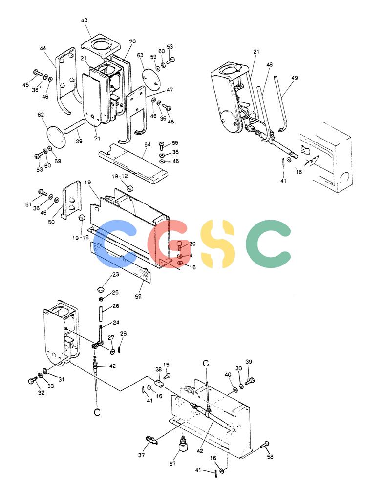 神钢零件查询(K912LC) - MARK II EXCAVATOR ASN YC-0301 (1/88-12/03) (03-001[02]) - CONTROL ASSY Kobelco