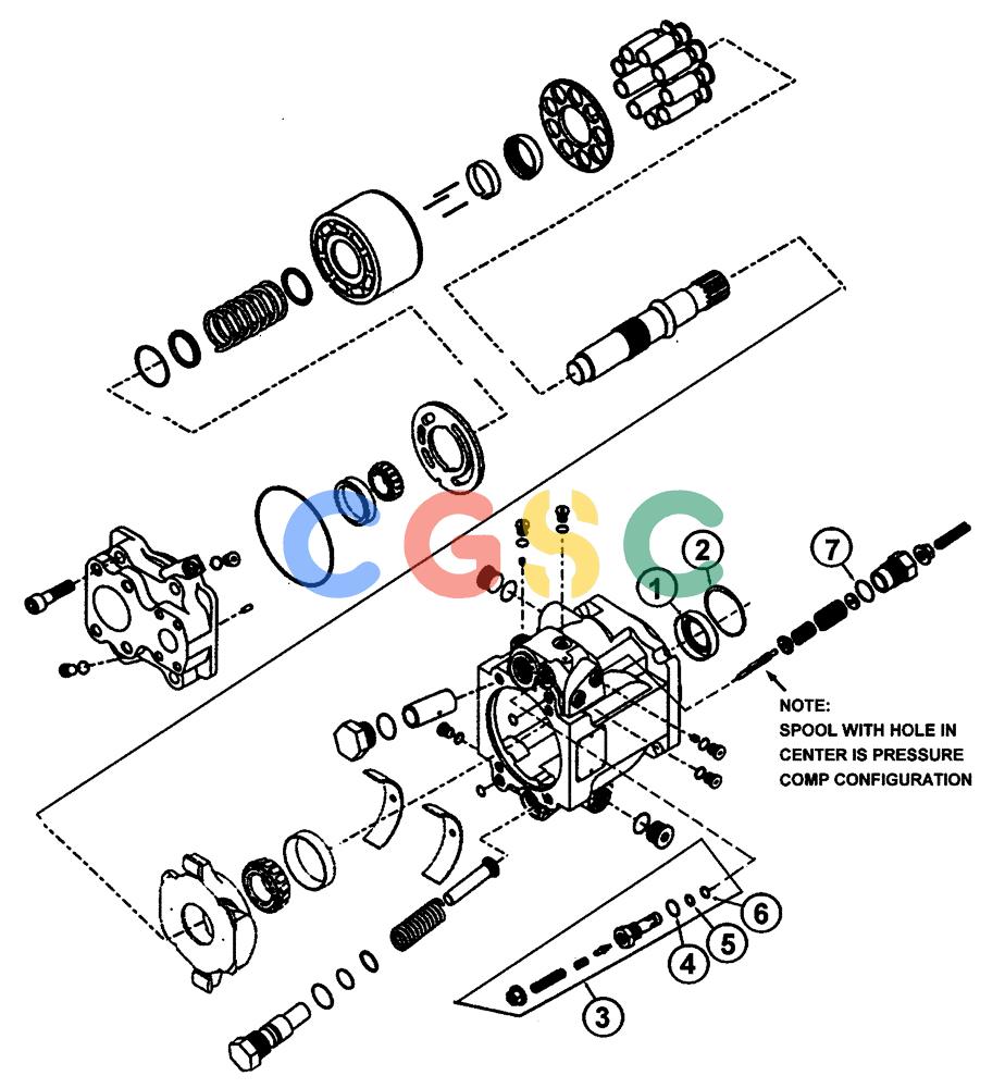 凯斯零件查询(437) - FLEX-AIR APPLICATOR (5/98-2/99) (07-004) - PUMP, PRESS COMP. 45 SERIES Case Agriculture