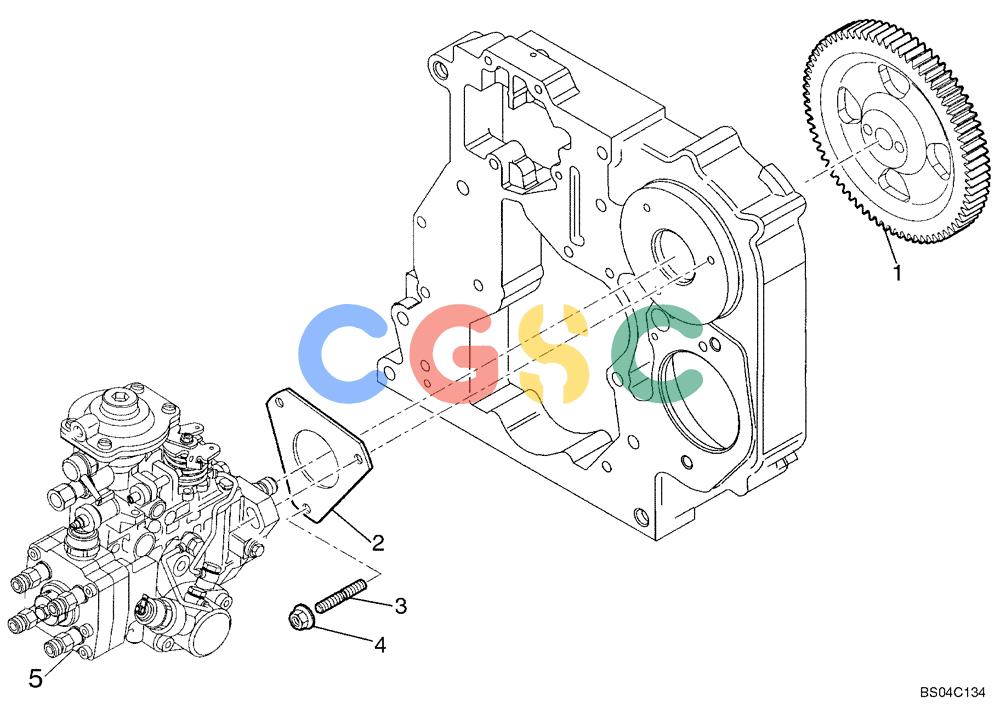 神钢零件查询(SK170-8) - ACERA MARK III EXCAVATOR - TIER 3 (NA) ASN YM04-U1601 - (5/07-12/12) (09-38[00]) - FUEL PUMP (101660420101) Kobelco