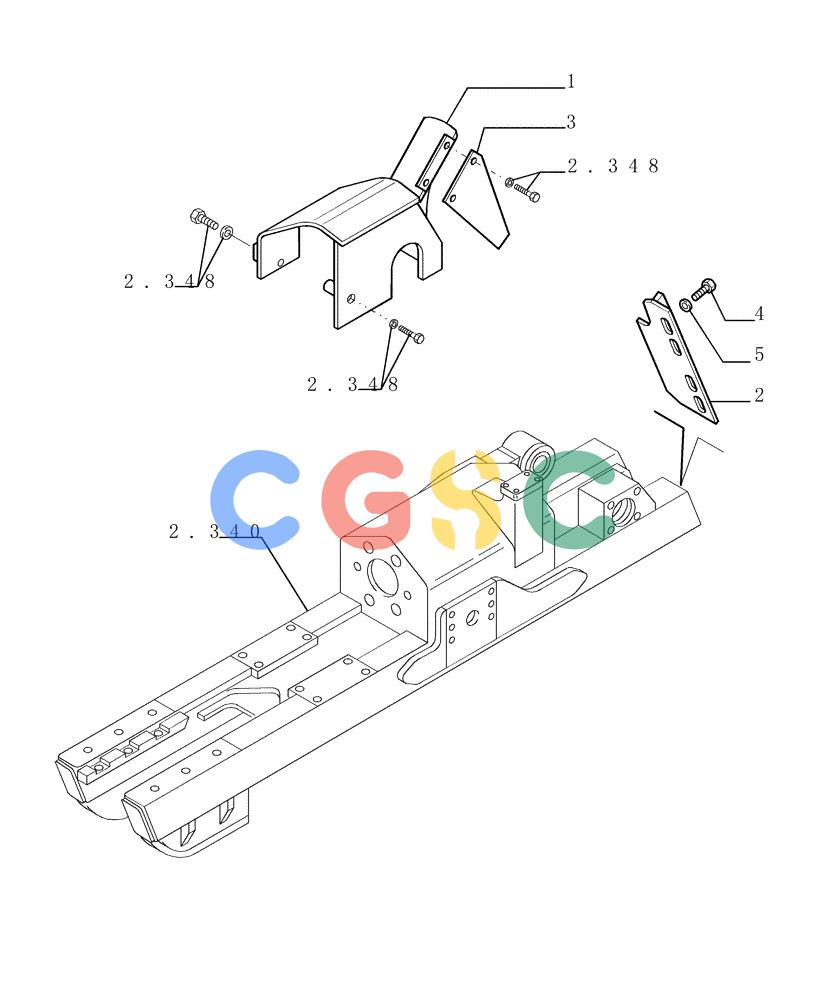 纽荷兰零件查询(D150) - CRAWLER DOZER (1/05-) (9.633[04]) - LANDFILL VERSION - OPTIONAL CODE 784297071 - VERSION (04) New Holland Constructuion
